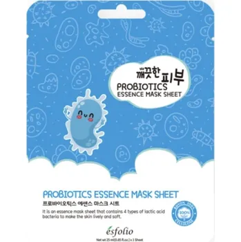 Pleťová maska Esfolio Probiotická esenční maska – vyživující pleťová maska s probiotiky