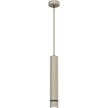 STROPNÍ SVÍTIDLO TUBA SOPEL ZÁVĚSNÝ LUSTR KASZMÍR ČERNÝ 1XGU10 LED TUBE