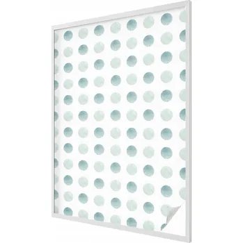 Okenní dekorace Samolepicí Okenní Fólie Mrazivá Dekorativní Jemné kruhy 100x146