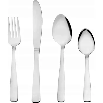 Příbor Sada Příborů 16 Kusů Ocel Ocel Leštěná