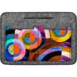 Kabelka psaníčko vícebarevná plst