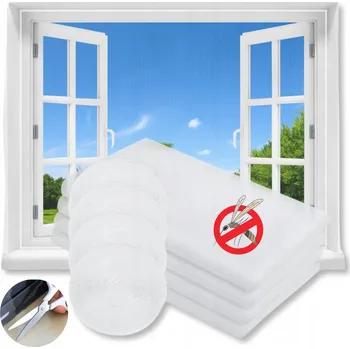 Síť proti hmyzu Moskytiéra do okna, na míru 150 cm x 130 cm