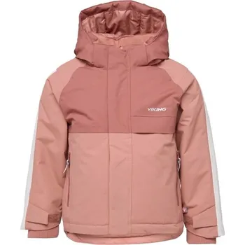 Dívčí bunda Dětská zimní bunda VIKING BY NORWAY PLAY WINTER JACKET THERMAL 134 Růžová