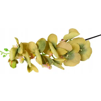 umělá květina Umělá Orchidej , zelená 66 cm UMĚLÉ KVĚTY DEKORACE KOMPOZICE