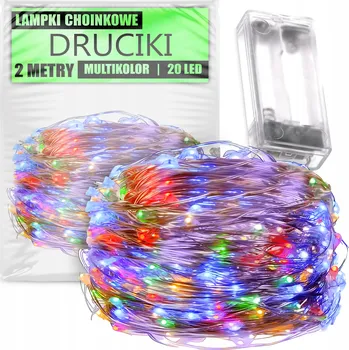 Vánoční dekorace Vánoční osvětlení na stromeček MAXSELL pro vnitřní použití, 2 m, 11-20 světýlek