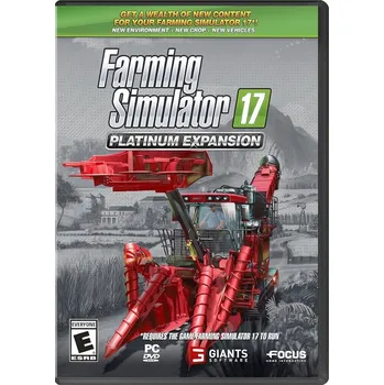 Počítačová hra FARMING SIMULATOR 17: Platinum Expansion PC PL 2017