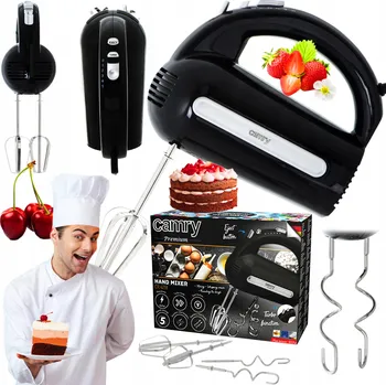 Ruční mixér Camry CR 4218 800 W černý