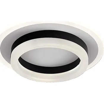 LED STROPNÍ SVÍTIDLO SVÍTIDLO S STROPNÍ SVÍTIDLO , BÍLÉ ČTVEREC NOWOCZESNA DO OBÝVACÍHO POKOJE S DÁLKOVÝM OVLÁDÁNÍM