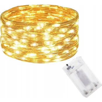 Vánoční dekorace Vánoční osvětlení na stromeček Springos do interiéru 5 m, 21 - 50 žárovek