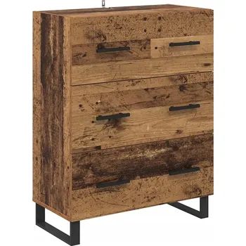 Příborník do zásuvky Servírovací skříň se zásuvkou Staré dřevo 69,5 x 34 x 90 cm