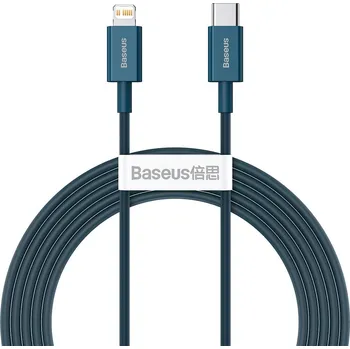 Datový kabel Kabel USB-C k iP, 20W, PD, 2m (modrý)