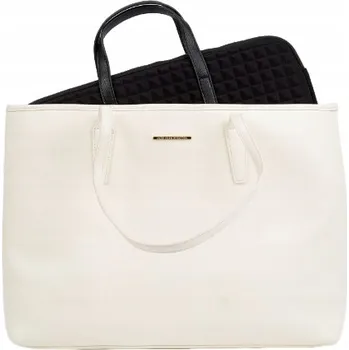 Kabelka United Colors of Benetton kabelka z polyuretanu bílá