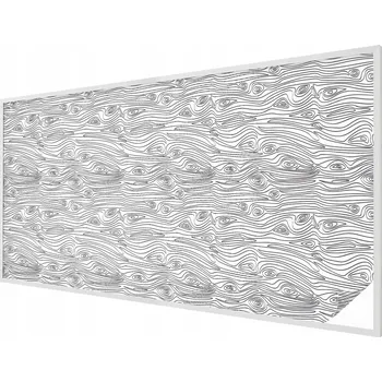 Okenní dekorace Fólie Samolepicí Okenní Mléčná Mražená Dýha Dřevěné linie 200x100