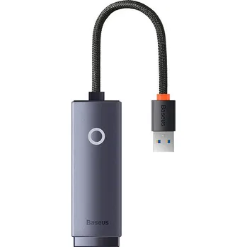 Síťový adaptér Baseus Lite Series USB na RJ45, 1000 Mb/s (šedý)