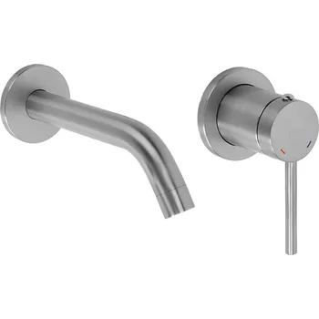 Vodovodní baterie Podomítková vanová baterie Rea Clif Brush Nickle