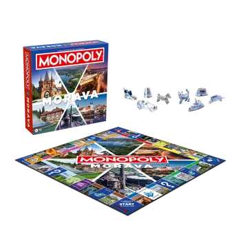 Desková hra Alltoys Monopoly Morava