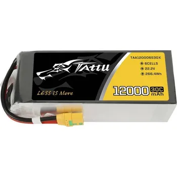 Baterie Tattu 12000mAh 22,2V 30C 6S1P XT90