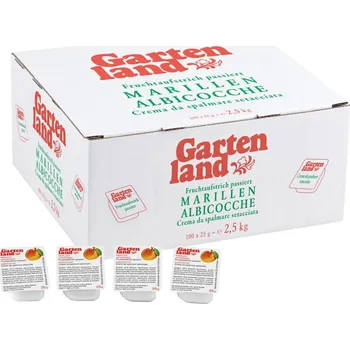 Gartenland meruňkový džem 100x25g porce
