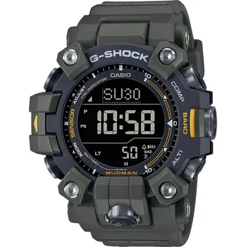 Hodinky Pánské hodinky CASIO G-SHOCK GW-9500-3ER MUDMAN Solární, řízené rádiovým signálem Wave Ceptor, kompas