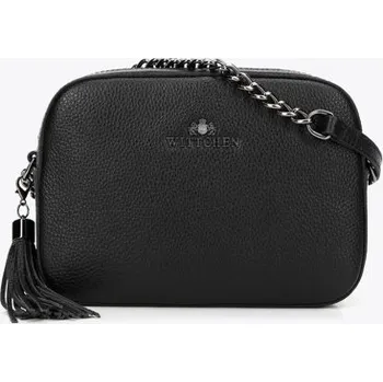 Kabelka WITTCHEN kabelka přes rameno z lícové hovězí kůže černá