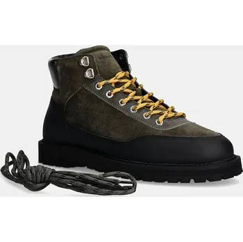 Pánská obuv Kožené trapery GARMENT PROJECT Olaf Lace-Up Boot GPF2605.440 zelená 91X, EUR 45