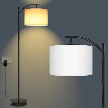 Stojací lampa Stojací LED lampa s dálkovým ovládáním a regulací jasu, 160 cm