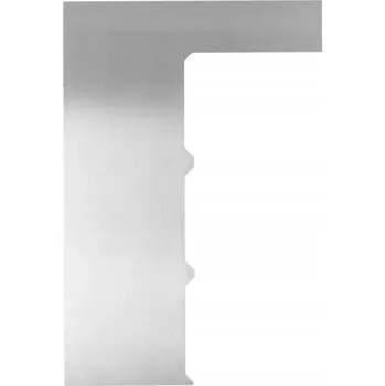 Kuchyňská stěrka Sada modelovacích nástrojů – škrabka, STĚRKA a hřeben na dorty – nerezová ocel