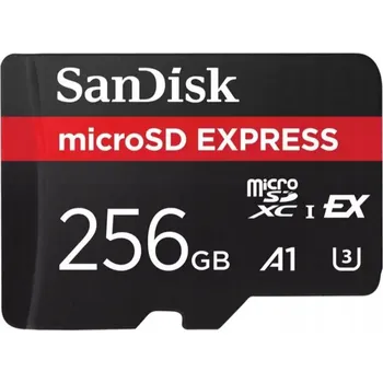 Paměťová karta Paměťová karta SanDisk EXPRESS microSDXC 256GB 880/650 MB/s EX C10 U3 UHS-I