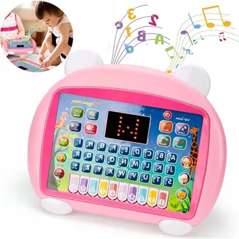 Obraz TABLET PRO DĚTI INTERAKTIVNÍ VZDĚLÁVACÍ UČENÍ HROU S LED