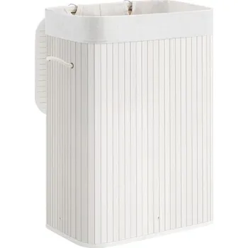 Koš na prádlo Volně stojící koš na prádlo Songmics 72 l, bílý