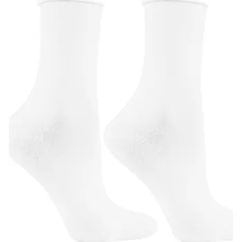 Dámské ponožky Dámské ponožky Moraj SMD300-002 Medical Barva: Bílá, Velikost: 35-38