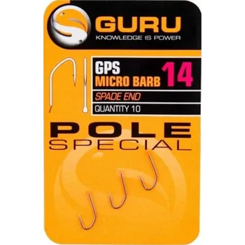 Rybářský háček Háčky splávkové s otřepem Guru Pole Special Micro Barbed 10 ks