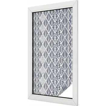 Okenní dekorace Zatemňující Fólie na okno Vzorované listy 50x100