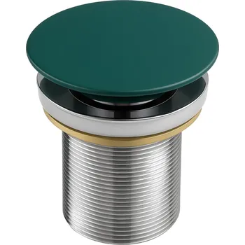 Sifon Zátka Klik-Klak Tmavě Zelená Matná