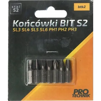 Bit Sada bitů ProTechnik BTK2 7 ks