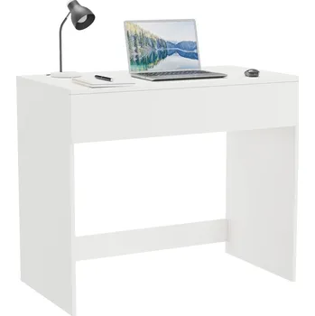 Psací stůl POČÍTAČOVÝ STŮL 90CM ŠUPLÍK BÍLÝ PRO PRÁCI I STUDIUM