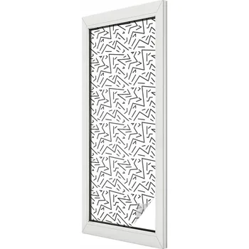 Okenní dekorace Hotová mléčná Fólie 146 x 50 cm