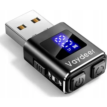 Myš VAYDEER SIMULÁTOR POHYBU MYŠI MOUSE JIGGLER USB LED DISPLEJ PRO DOMÁCÍ KANCELÁŘ