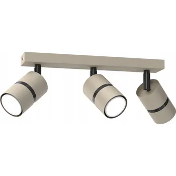 Stropní svítidlo nastavitelné trubkové rameno lustr 3x Gu10 kašmír černá /LED/ TUBE