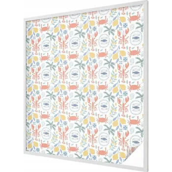 Okenní dekorace Hotová mléčná Fólie 116 x 100 cm