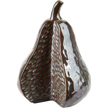 Obraz Elegantní dekorativní figurka SAGGIO PEAR ve tvaru hrušky 12x11x16 cm