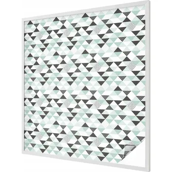 Okenní dekorace Fólie mléčná hotová 100 x 100 cm