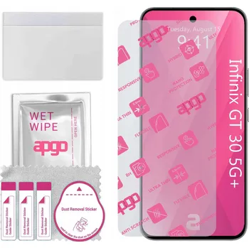 Pouzdro na mobilní telefon Sklo pro Infinix GT 30 5G+Plus, náhrada tvrzeného skla, flexibilní