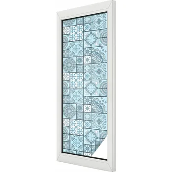 Okenní dekorace Hotová mléčná Fólie 146 x 50 cm