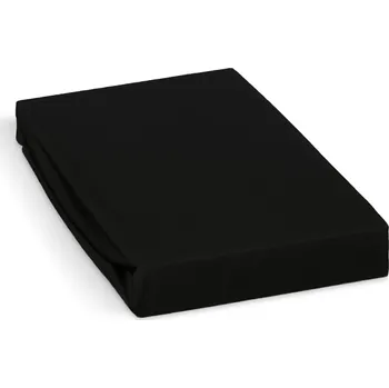 Prostěradlo Jersey prostěradlo 90x200cm, černé