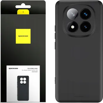 Pouzdro na mobilní telefon Zadní Kryt Spacecase pro Xiaomi Redmi Note 14 Pro+ 5G černý