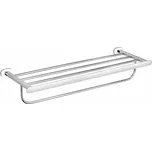 YUKON - Koupelnový doplněk Polička na ručníky 665, 6 mm, Bílá/Chrom YUA0704CB, RAV Slezák