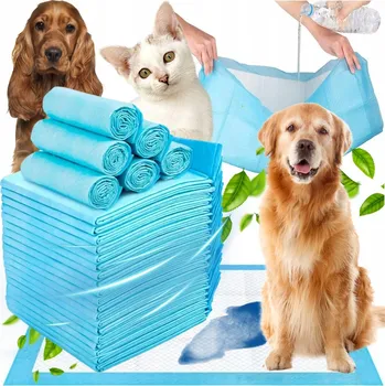 toaleta pro psa Hygienické absorpční podložky pro psa kočku, přebalovací podložky 35x45 cm, 100 ks