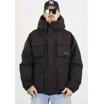 Pánská černá přechodová bunda PROSTO Cargo 3XL