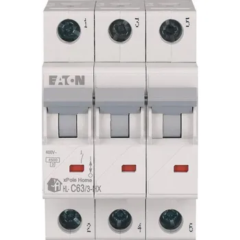 vypínač JIŠTIČ 3P C 63A 6kA EATON HN-C63-3 194897
